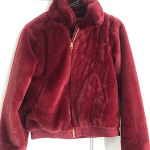 Faux Fur Bomber Jacket